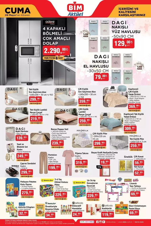 BİM'de 6 Mayıs İtibarıyla Dev İndirimler Başladı! Anneler Günü Hediyeleri ve Temel Gıdalar Fırsatlar resim: 10