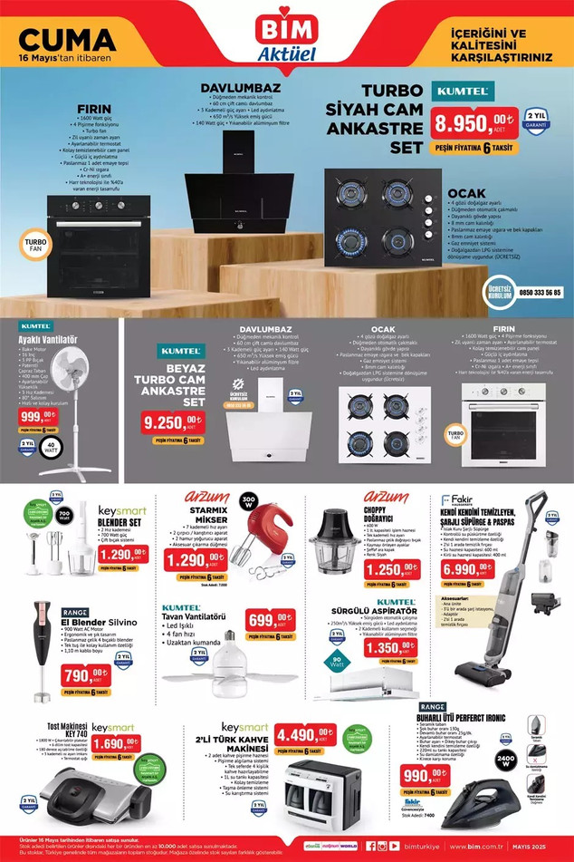 BİM 13 Mayıs Salı ve 16 Mayıs Cuma Aktüel Kataloğunu Yayımladı: İşte BİM Haftanın Fırsat Ürünleri! resim: 2
