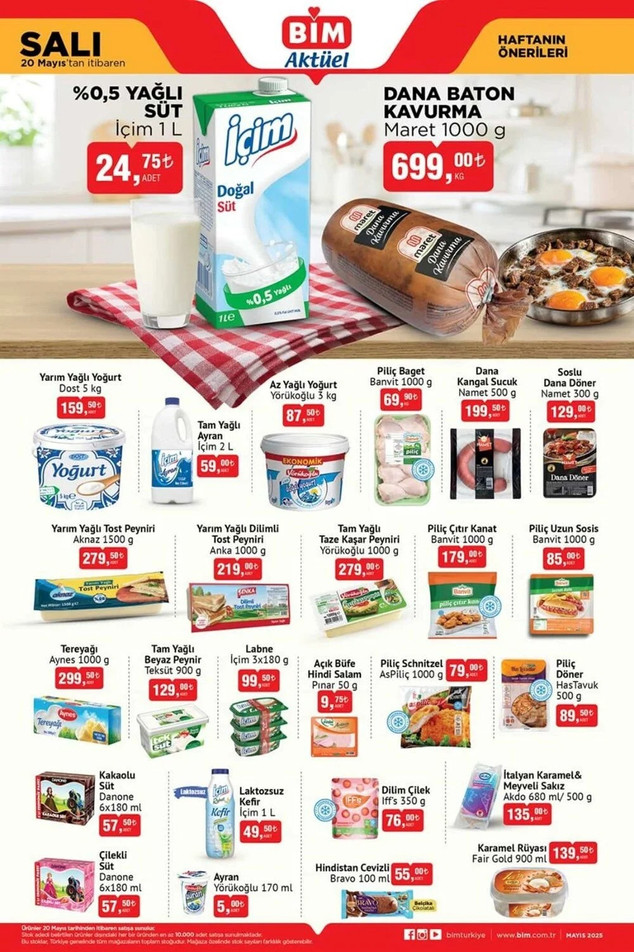 BİM Marketlerin İndirim Yağmuru: BİM 20 Mayıs Salı ila 23 Mayıs Cuma Kataloğunda Yok Yok! resim: 3