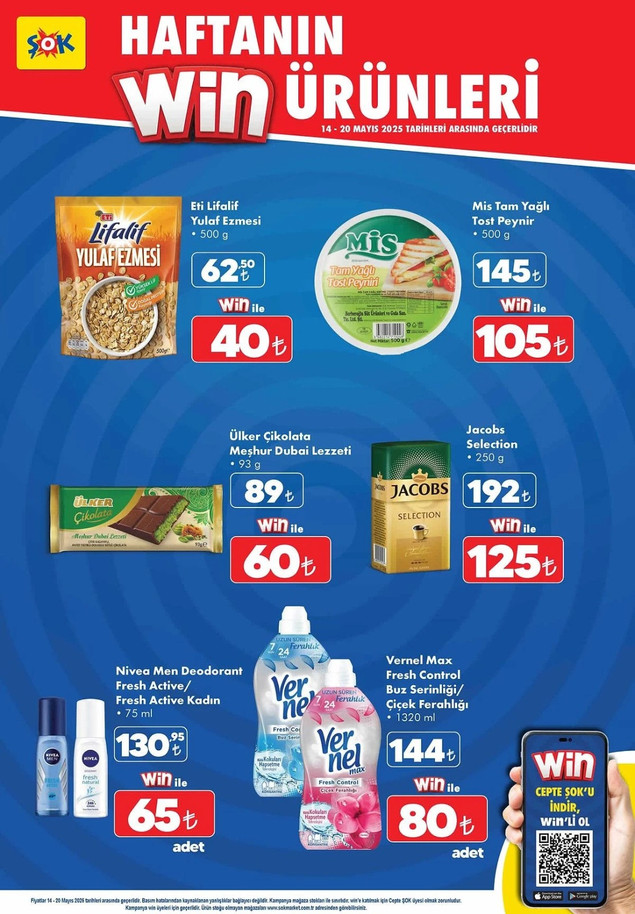 ŞOK 14-20 Mayıs 2025 Aktüel Ürün Kataloğunu Yayımladı! ŞOK'tan Ne Alırsan 50 TL Fırsatı! resim: 4
