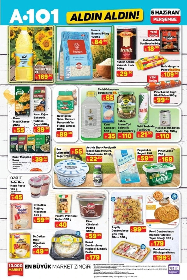 A101 Fırsat Kataloğunu Yayımladı! A101'de Bu Hafta Yok Yok! İşte 5 Haziran A101 İndirim Kataloğu resim: 2