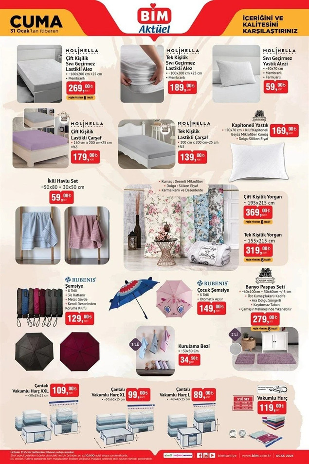 BİM Cuma Güne Özel Aktüel Ürün Kataloğunu Yayımladı: İşte 31 Ocak 2025 Cuma BİM İndirim Kataloğu resim: 8