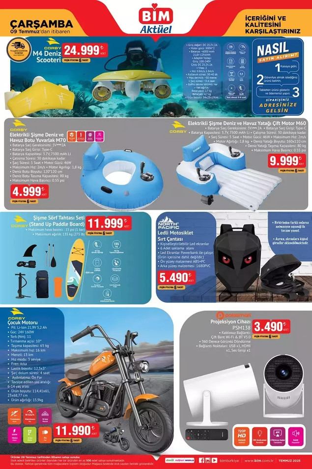 BİM 1 Temmuz Cuma Kataloğunu Yayımlandı: Ev Eşyalarından, Ankastre Sete Kadar Dopdolu Fırsatlar! resim: 1