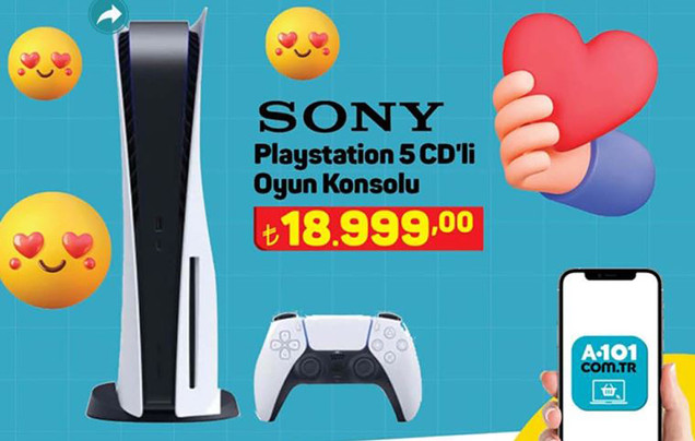 A101'e PlayStation 5 geliyor! Fiyatı ne olacak? resim: 0