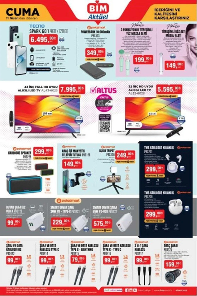 BİM Aktüel'de 8-11 Nisan Fırsatları: BİM’e Yataklı Koltuk, Mutfak Robotu, Buharlı Ütü… Geliyor! resim: 4