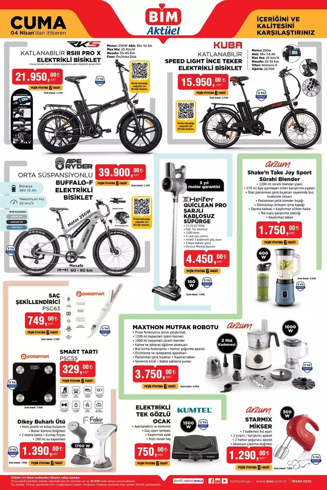 BİM 1 Nisan Salı 4 Nisan Cuma Aktüel Kataloğunu Yayımladı: Bu Hafta BİM’de Yine Yok Yok resim: 7