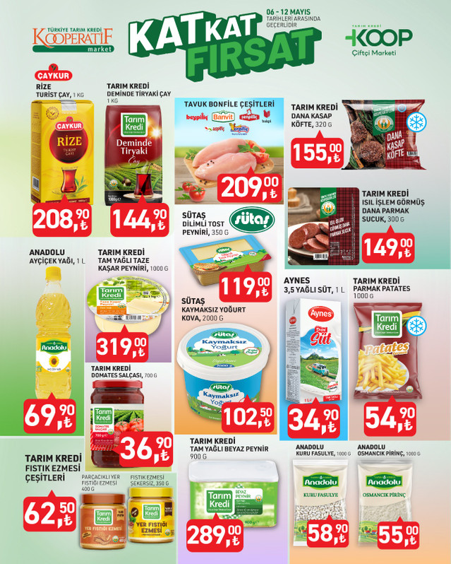 Tarım Kredi Kooperatif Marketleri Mayıs Ayı İndirim: Temel Gıda ve Temizlik Ürünlerinde Fırsatlar! resim: 0