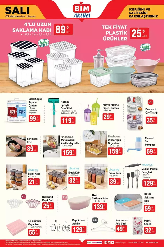 BİM Yeni İndirim Kataloğunu Yayımladı: İşte 3 Haziran 2025 Salı BİM İndirim Kataloğu... resim: 6