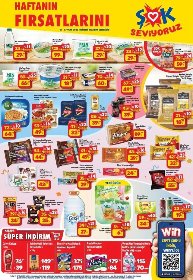 ŞOK Çarşamba Aktüel İndirim Kataloğunu Yayınladı! İşte ŞOK'un 1-7 Ocak 2025 Fırsat Kataloğu resim: 4