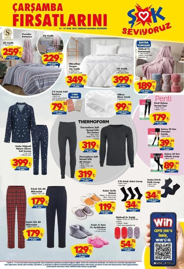 ŞOK Çarşamba Aktüel İndirim Kataloğunu Yayınladı! İşte ŞOK'un 1-7 Ocak 2025 Fırsat Kataloğu resim: 3