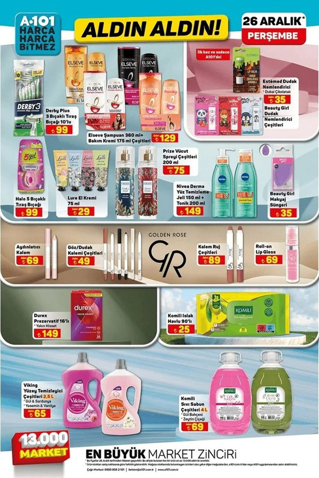 A101 Fırsat Kataloğunu Yayınladı! İşte A101 Haftanın Yıldızları 26 Aralık Perşembe Kataloğu… resim: 5