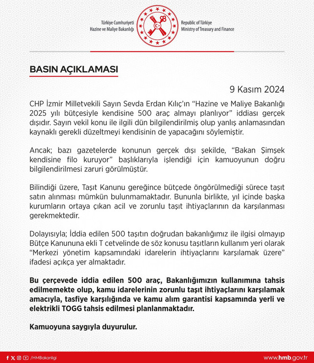 Hazine Ve Maliye Bakanlığı,