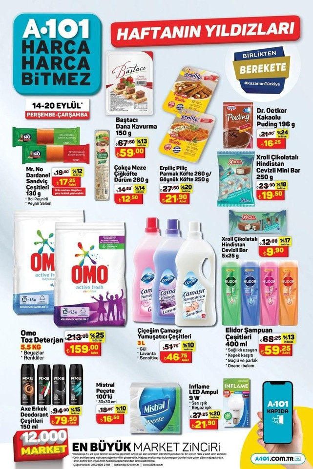 A101 haftanın yıldızlar