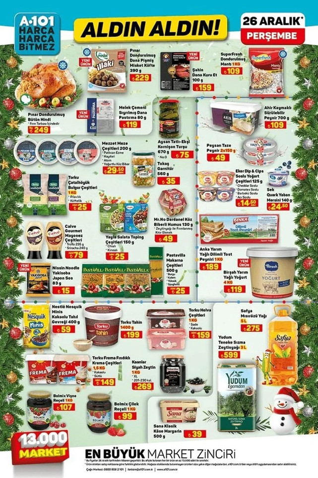 A101 Fırsat Kataloğunu Yayınladı! İşte A101 Haftanın Yıldızları 26 Aralık Perşembe Kataloğu… resim: 9