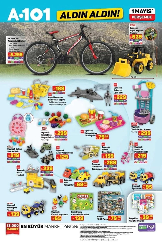 A101 1 Mayıs 2025 Perşembe Aktüel Kataloğunu Yayınladı! İşte 1 Mayıs 2025 A101 Aldın Aldın Kataloğu… resim: 7