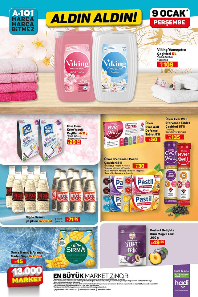 A101 Fırsat Kataloğunu Yayınladı! İşte 9 Ocak 2025 A101 Aldın Aldın Kataloğu… resim: 6