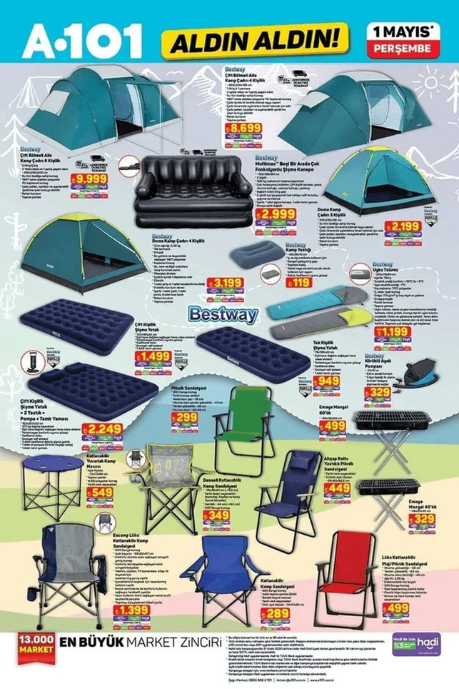 A101 1 Mayıs 2025 Perşembe Aktüel Kataloğunu Yayınladı! İşte 1 Mayıs 2025 A101 Aldın Aldın Kataloğu… resim: 4