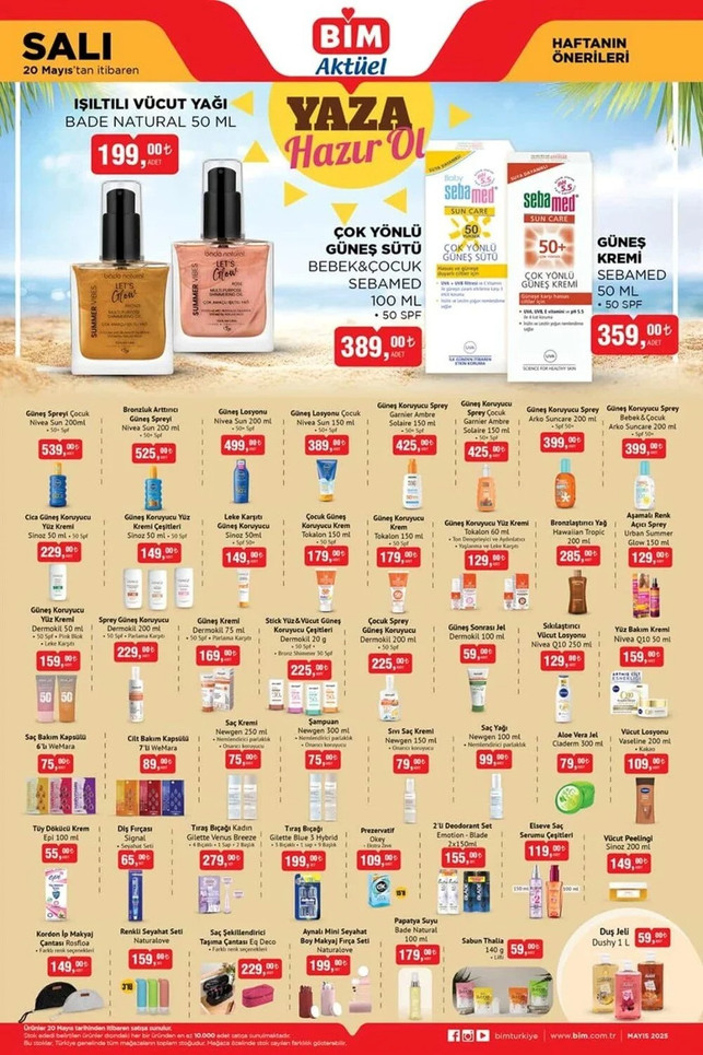 BİM Marketlerin İndirim Yağmuru: BİM 20 Mayıs Salı ila 23 Mayıs Cuma Kataloğunda Yok Yok! resim: 2