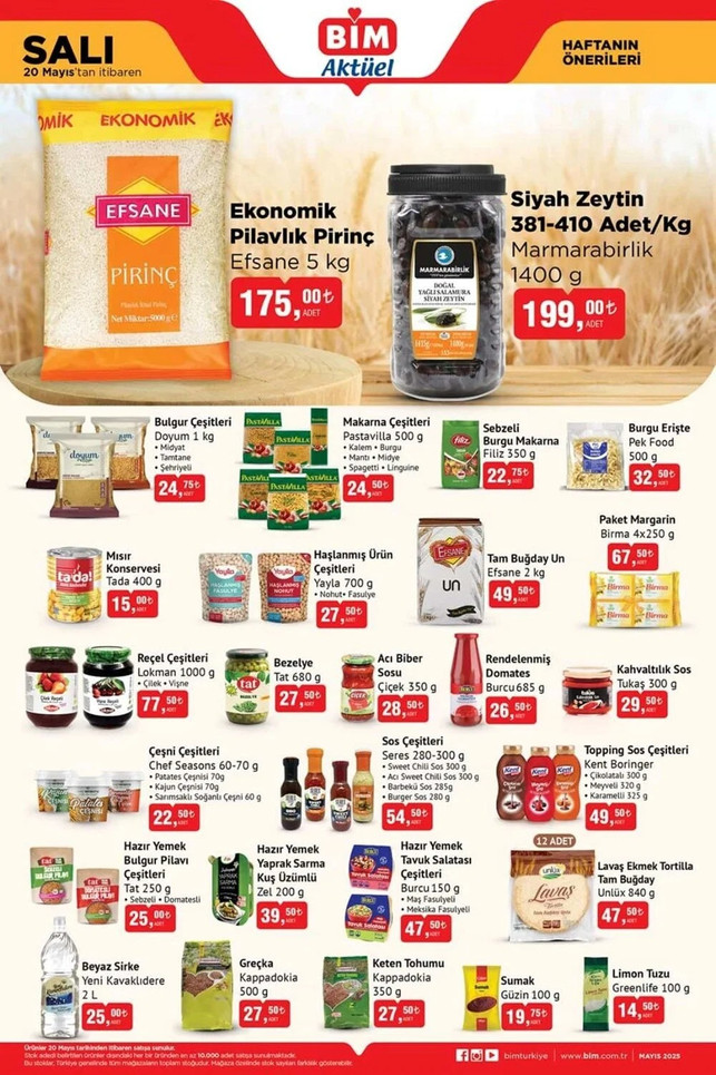 BİM Marketlerin İndirim Yağmuru: BİM 20 Mayıs Salı ila 23 Mayıs Cuma Kataloğunda Yok Yok! resim: 1