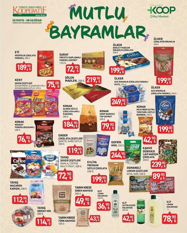 Türkiye Tarım Kredi Marketi 28 Mayıs - 09 Haziran 2025 İndirim Kataloğu Yayımlandı! resim: 0