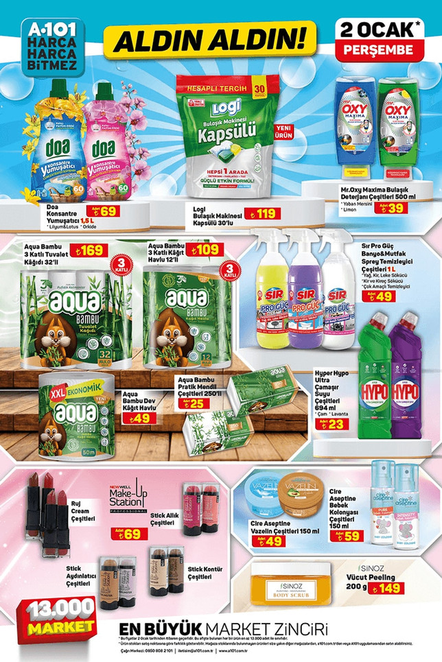 A101 Fırsat Kataloğunu Yayınladı! İşte 2 Ocak 2025 A101 Aldın Aldın Kataloğu… resim: 6