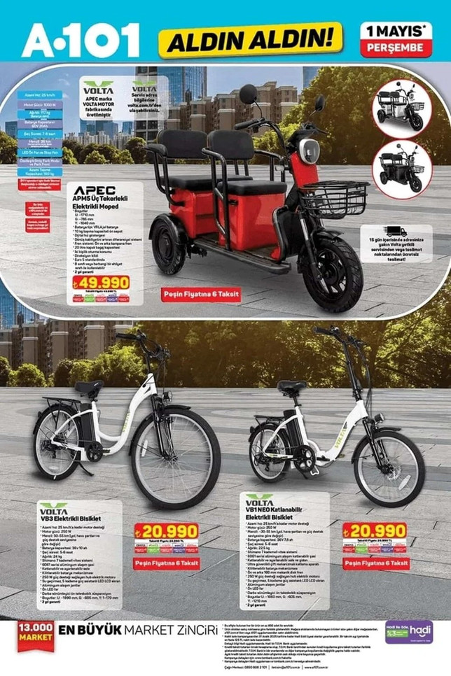 A101 1 Mayıs 2025 Perşembe Aktüel Kataloğunu Yayınladı! İşte 1 Mayıs 2025 A101 Aldın Aldın Kataloğu… resim: 2