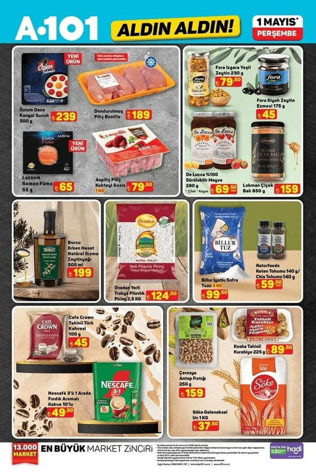 A101 1 Mayıs 2025 Perşembe Aktüel Kataloğunu Yayınladı! İşte 1 Mayıs 2025 A101 Aldın Aldın Kataloğu… resim: 8