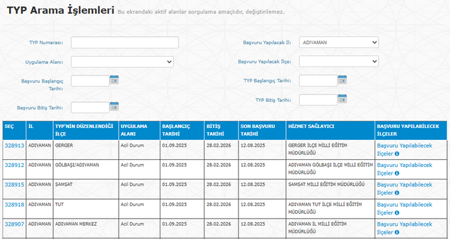 Okullara 30.490 TYP Personeli Alınıyor! 2025 Başvuruları Başladı, İşte Şehir Liste resim: 1