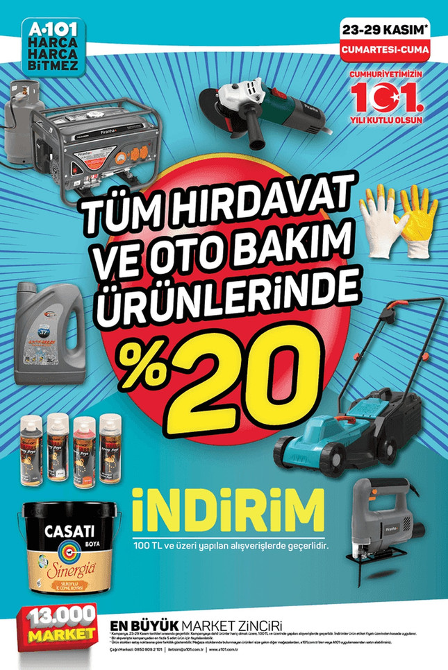 A101 Haftanın Yıldızları Kataloğunu Yayınladı! İşte 23-29 Kasım A101 Aktüel Kataloğu… resim: 9