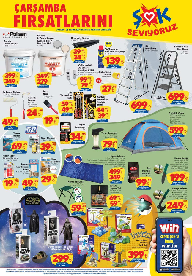 ŞOK Aktüel İndirim Kataloğu Yayınlandı! İşte 30 Ekim- 5 Kasım ŞOK Market Kataloğu resim: 1