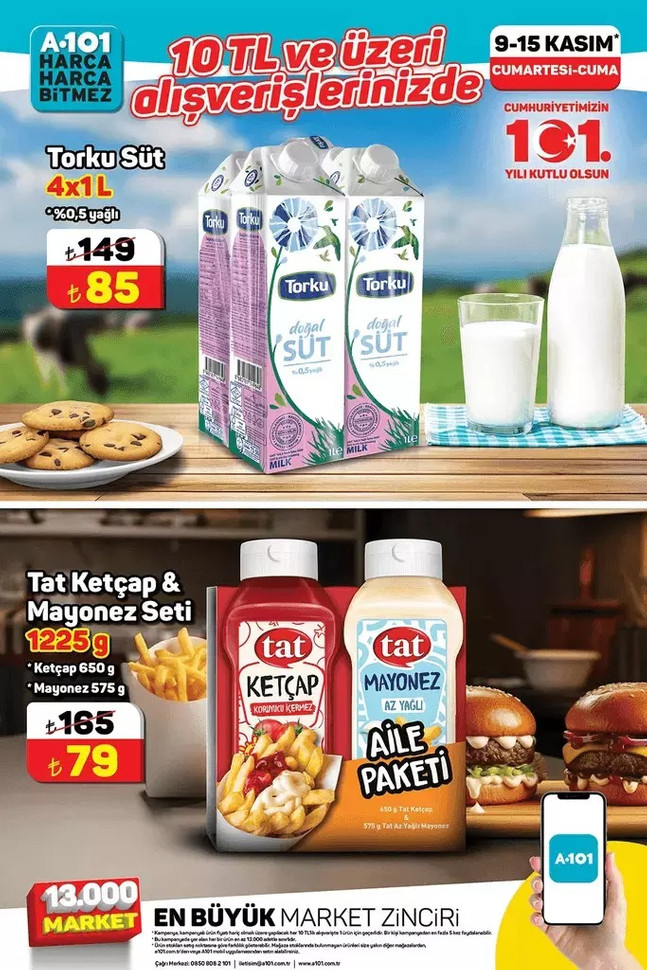 A101 Aldın Aldın fırsatları devam ediyor! İşte 14 Kasım Perşembe ve 9-15 Kasım Aktüel Kataloğu... resim: 10