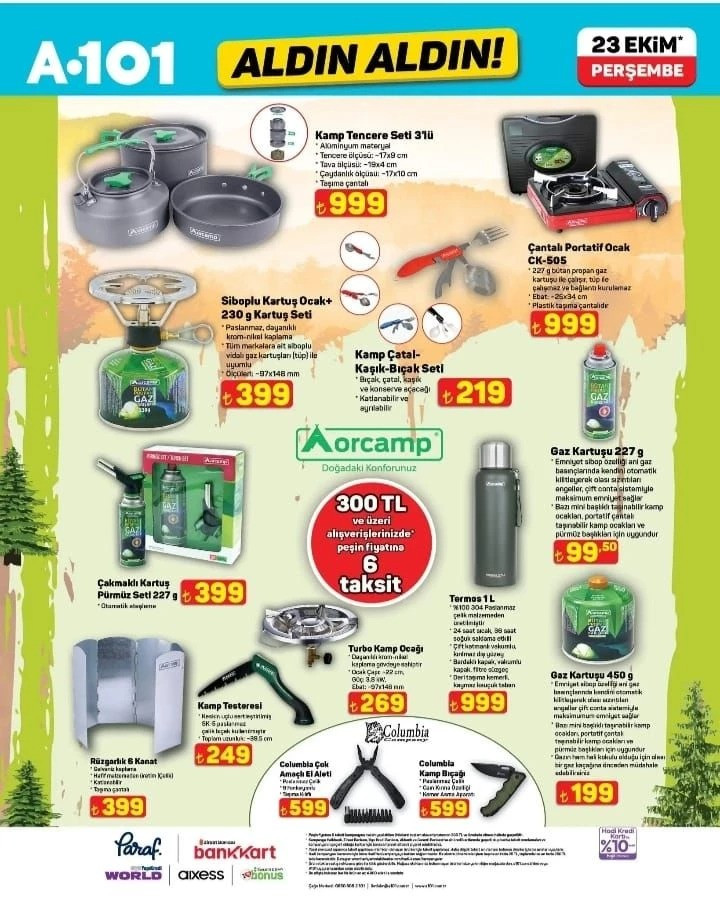 A101 Aldın Aldın 23 Ekim 2025 Perşembe Kataloğunu Yayımlandı: A101 Kataloğunda Yine Yok Yok... resim: 8