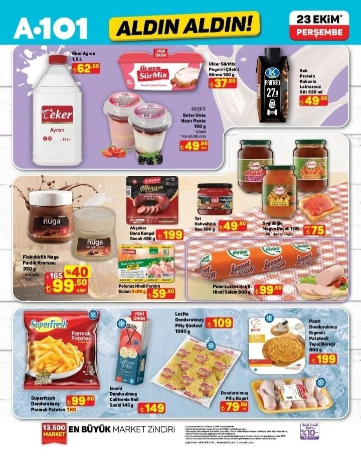 A101 Aldın Aldın 23 Ekim 2025 Perşembe Kataloğunu Yayımlandı: A101 Kataloğunda Yine Yok Yok... resim: 10