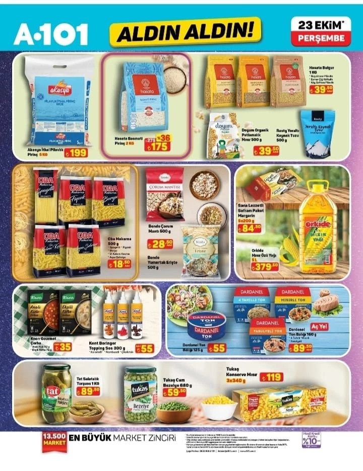 A101 Aldın Aldın 23 Ekim 2025 Perşembe Kataloğunu Yayımlandı: A101 Kataloğunda Yine Yok Yok... resim: 9