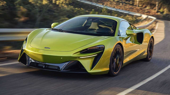 Tesla olması bekleniyordu ancak o dayanamadı! Test sürüşünde bir Mclaren kül oldu! resim: 0