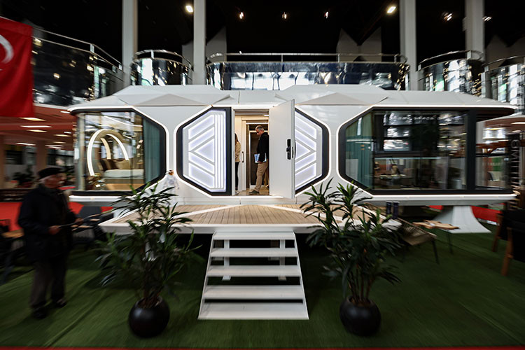 Prefabrik evlerden, ahşap evlere... Minimal Evler Fuarı Ankara'da başladı resim: 1