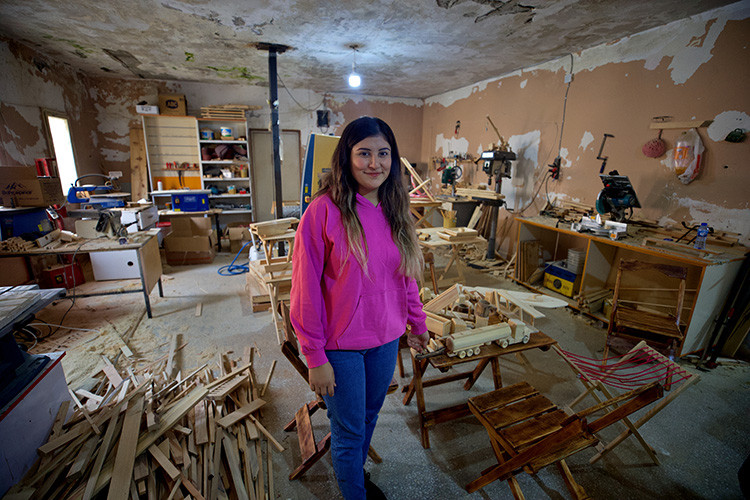 Eski cezaevi binası kadınlar için üretim merkezi oldu: E-ticaret üzerinden satıyorlar resim: 0