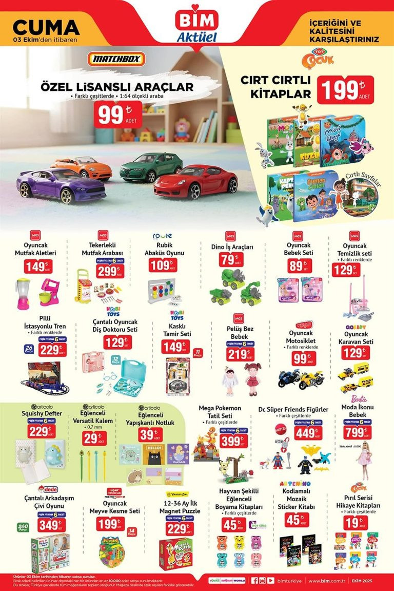 BİM marketlerinde Teknoloji Rüzgarı Başlıyor: İşte BİM 3 Ekim 2025 Cuma Aktüel İndirim Kataloğu resim: 0