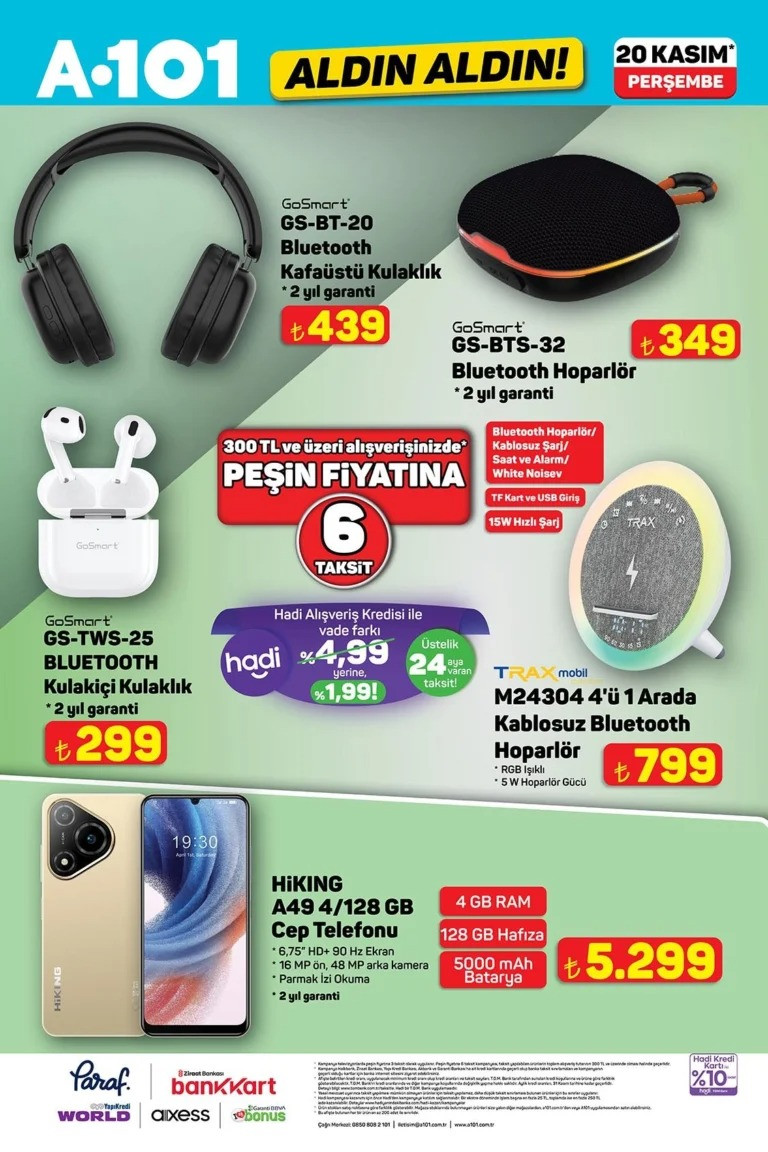 A101 Yeni Fırsat Kataloğunu Yayımladı: İşte A101 Aldın Aldın 20 Kasım 2025 A101 Kataloğu… resim: 7