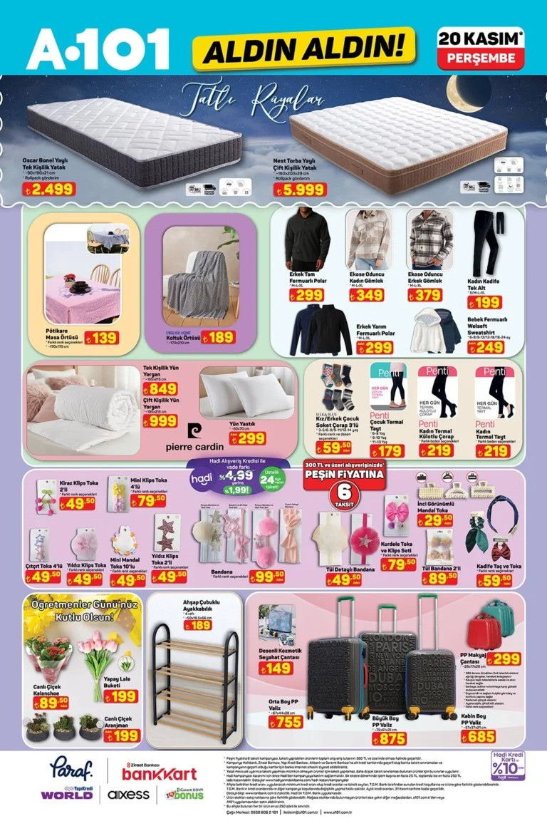 A101 Yeni Fırsat Kataloğunu Yayımladı: İşte A101 Aldın Aldın 20 Kasım 2025 A101 Kataloğu… resim: 8