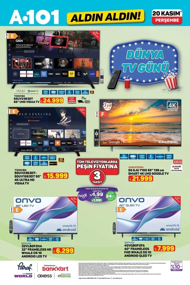 A101 Yeni Fırsat Kataloğunu Yayımladı: İşte A101 Aldın Aldın 20 Kasım 2025 A101 Kataloğu… resim: 1