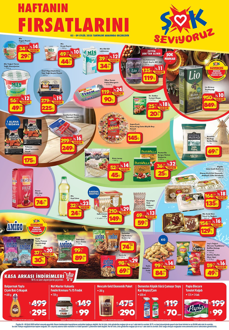 ŞOK 3-9 Eylül 2025 İndirim Kataloğunu Yayımladı! ŞOK Aktüel Kataloğunda Yine Yok Yok resim: 0