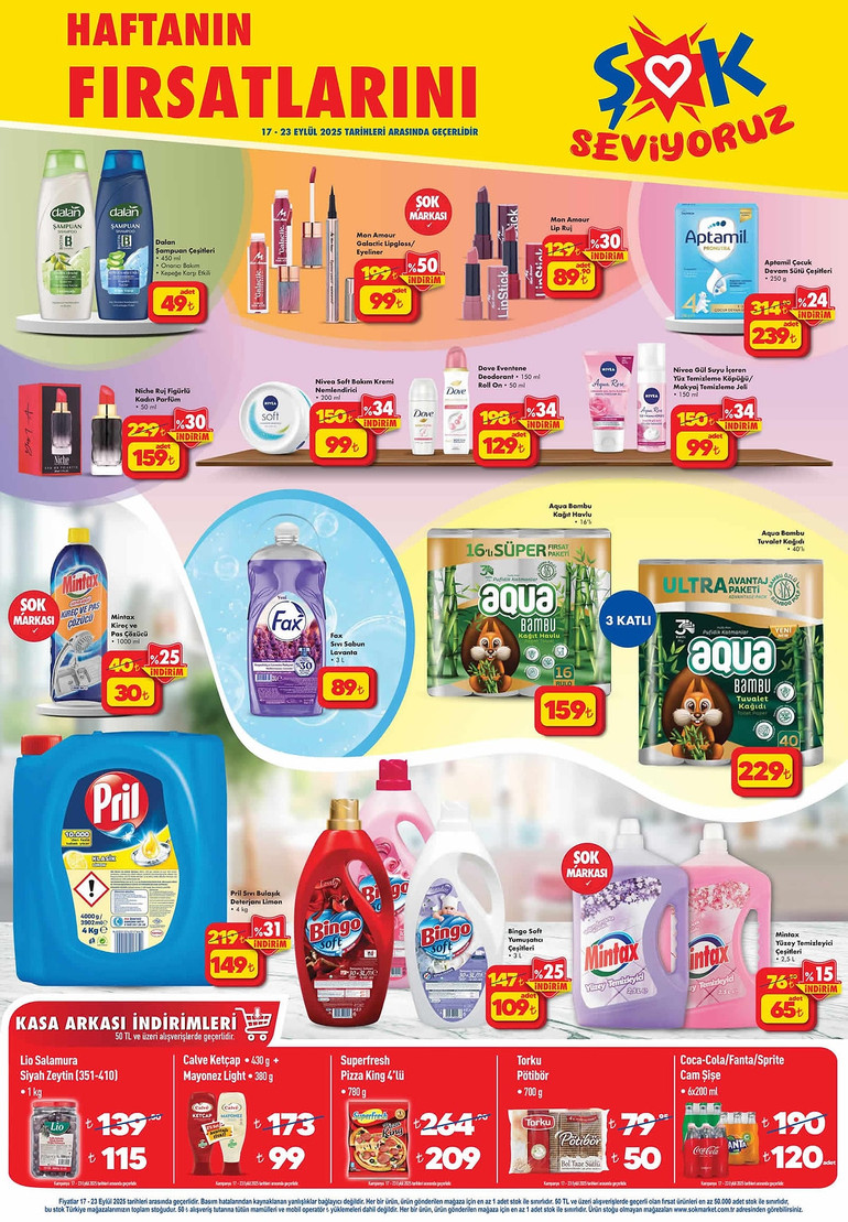 ŞOK 17-23 Eylül 2025 Aktüel Ürünler Kataloğu Yayınlandı! İşte ŞOK Fırsatları.. resim: 0