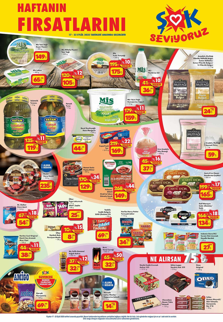 ŞOK 17-23 Eylül 2025 Aktüel Ürünler Kataloğu Yayınlandı! İşte ŞOK Fırsatları.. resim: 1