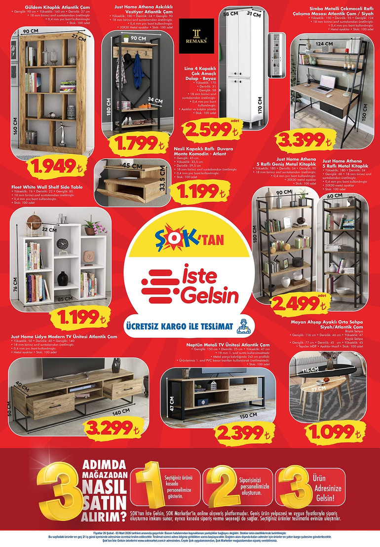 25 Şubat - 3 Mart 2026 İndirimli Ürünler Listesi Belli Oldu! ŞOK Kataloğunda Yok Yok… resim: 6