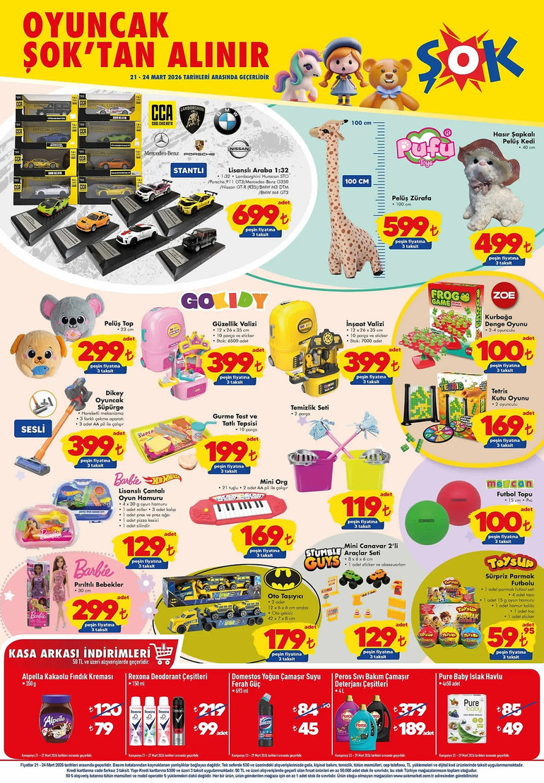 ŞOK’ta Hafta Sonu Fırsatı: ŞOK’a Bu Hafta Klimalı Yastık Geliyor! İşte 21-24 Mart 2026 Şok Kataloğu… resim: 1