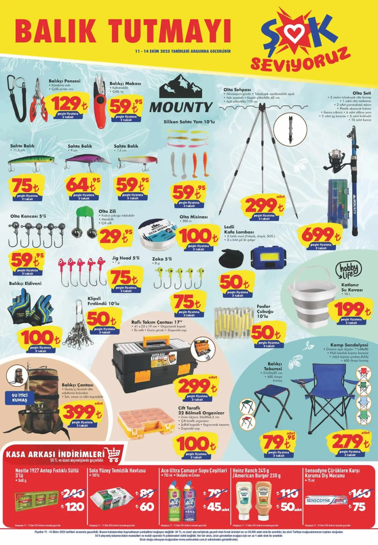 ŞOK 11-14 Ekim 2025 Aktüel İndirim Kataloğu Yayımlandı! ŞOK Kataloğunda Bu Hafta Yine Yok Yok resim: 0