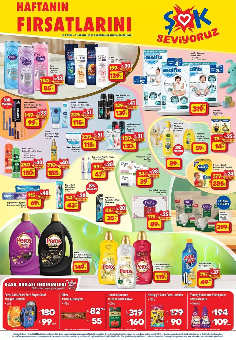 26 Kasım ŞOK Aktüel Katalog: Elektronikten Ev Tekstiline Büyük İndirimler resim: 4