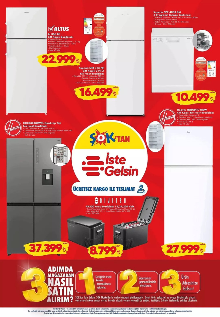 26 Kasım ŞOK Aktüel Katalog: Elektronikten Ev Tekstiline Büyük İndirimler resim: 6