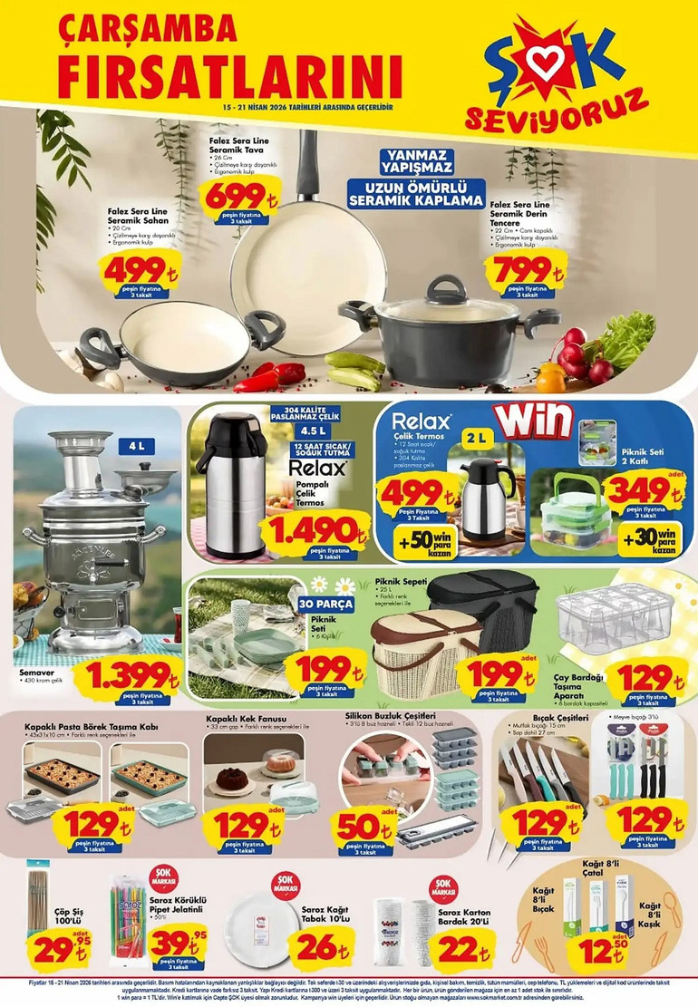 15 Nisan 2026 ŞOK Aktüel Kataloğu yayınlandı: ŞOK’a PlayStation 5 ve MacBook Air M4 Geliyor! resim: 4